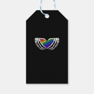 Pride - Skeleton Hands Holding Heart Classic Gift Tags