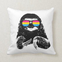 Pride Sloth Pansexual Flag Sunglasses