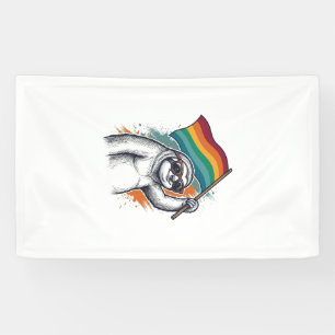 Pride Sloth Vintage Engraving T-Shirt Design_1 Banner