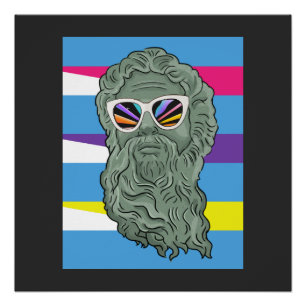 Pride Statue Poster