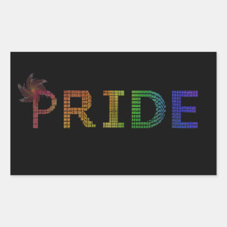 Pride Sticker - Rainbow Text