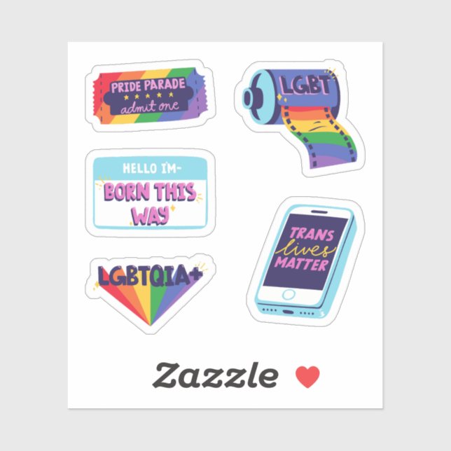 Pride Stickers (Sheet)