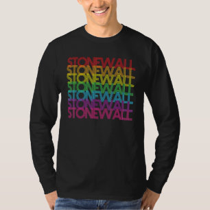 Pride Stonewall LGBTQ Rainbow Flag T-Shirt