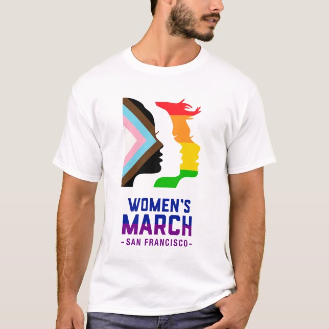 Pride T-Shirt Women’s March San Francisco (Front)