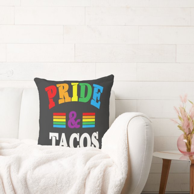 Pride Tacos Lgbt Cushion (Couch)