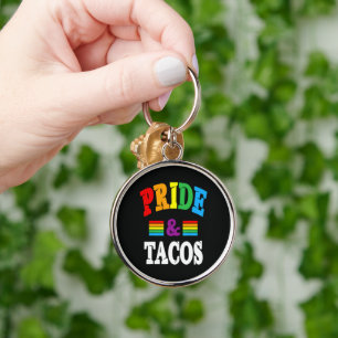 Pride Tacos Lgbt Lgbtq Gay Key Ring