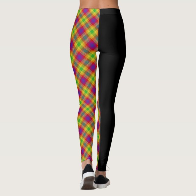 Pride Tartan Leggings (Back)