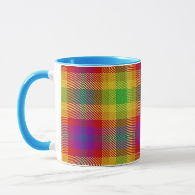 Pride Tartan Mug (Left)