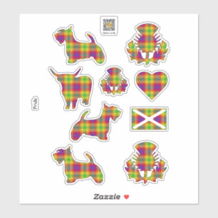 Pride Tartan Sticker