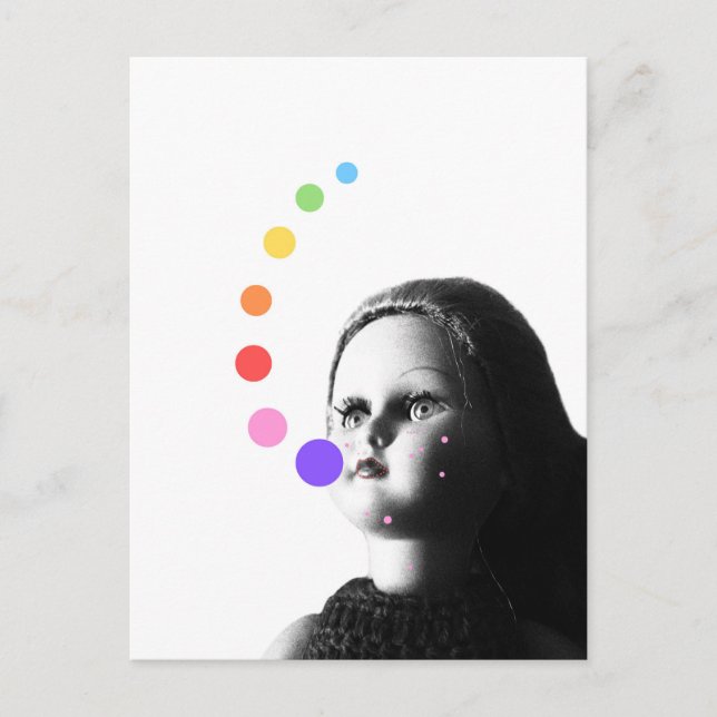 Pride - The Rainbow Message Postcard (Front)