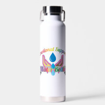 PRIDE Themed Emotional Support Water Bottle