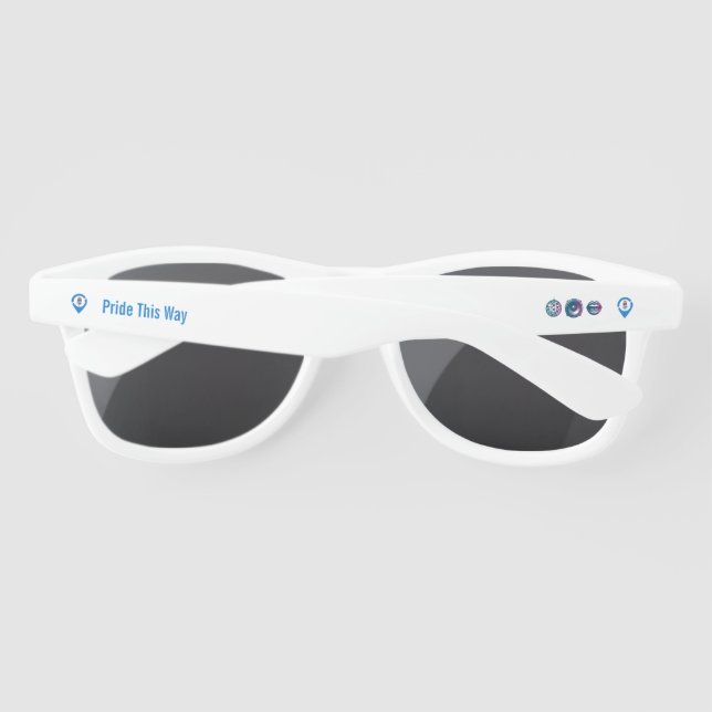 Pride This Way: 'Glamour, Bass, Kiki.' Sunglasses (Back)