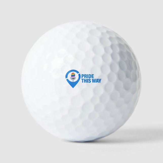 Pride This Way Golf Balls (Front)