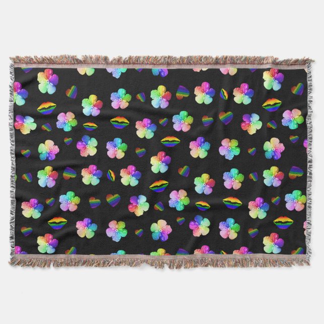 Pride Throw Blanket (Front)