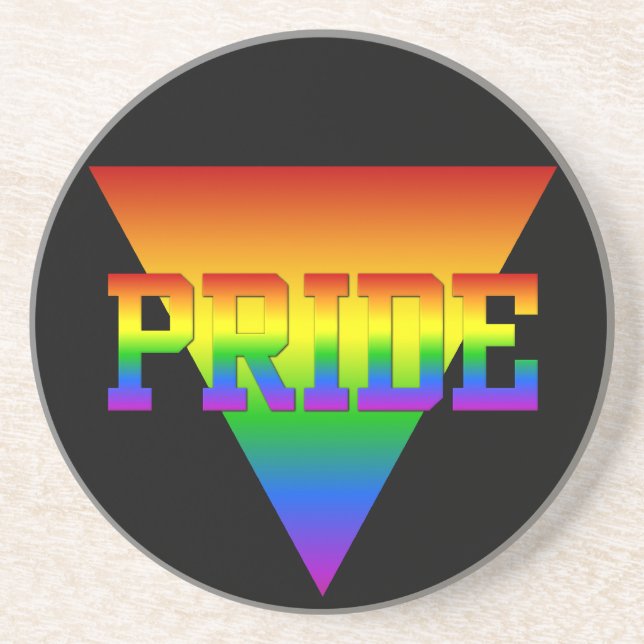 Pride Triangle coaster (Front)