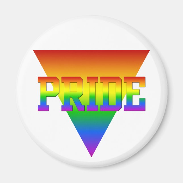 Pride Triangle magnet (Front)