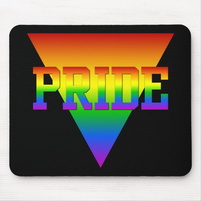 Pride Triangle mousepad (Front)