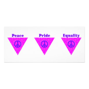 Pride Triangle rack card