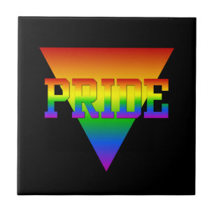 Pride Triangle tile
