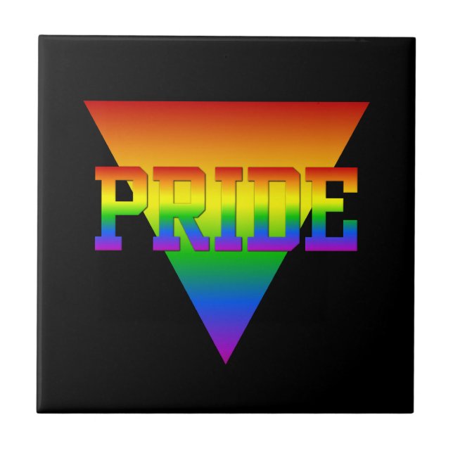 Pride Triangle tile (Front)