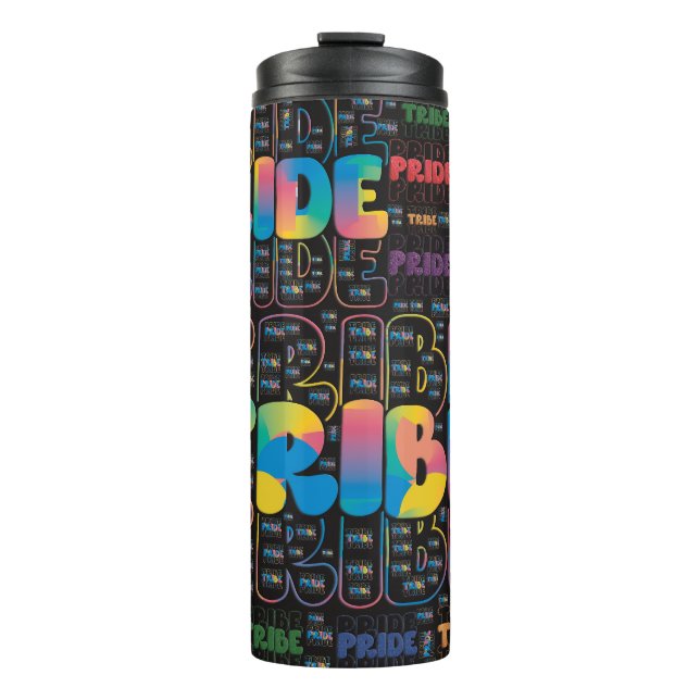 PRIDE TRIBE Diversity & Unity Thermal Tumbler (Front)