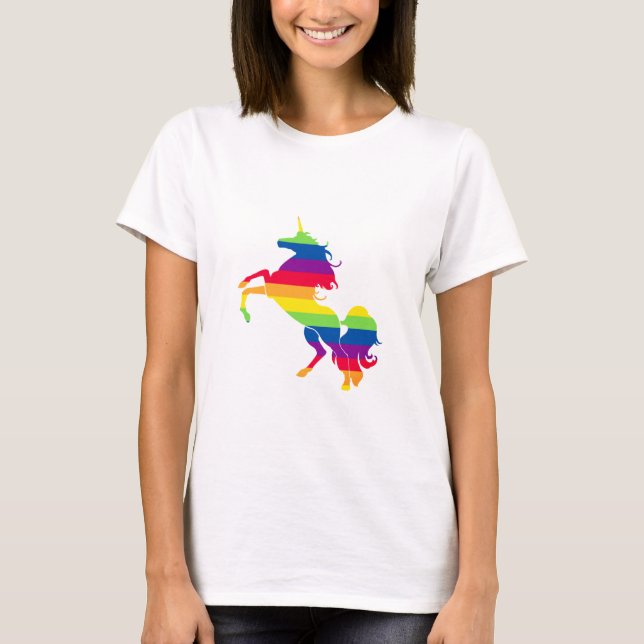 Pride Unicorn T-Shirt (Front)