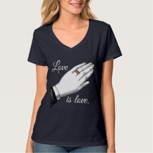 PRIDE WEDDING RING LOVE T-Shirt