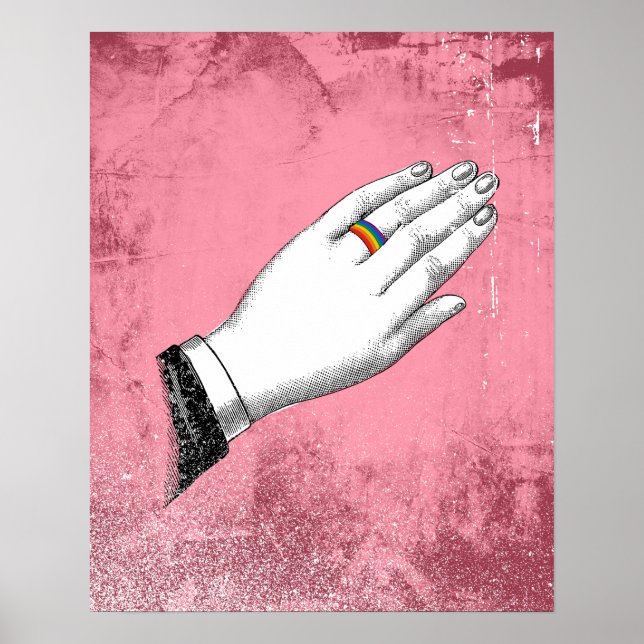 PRIDE WEDDING RING POSTER (Front)