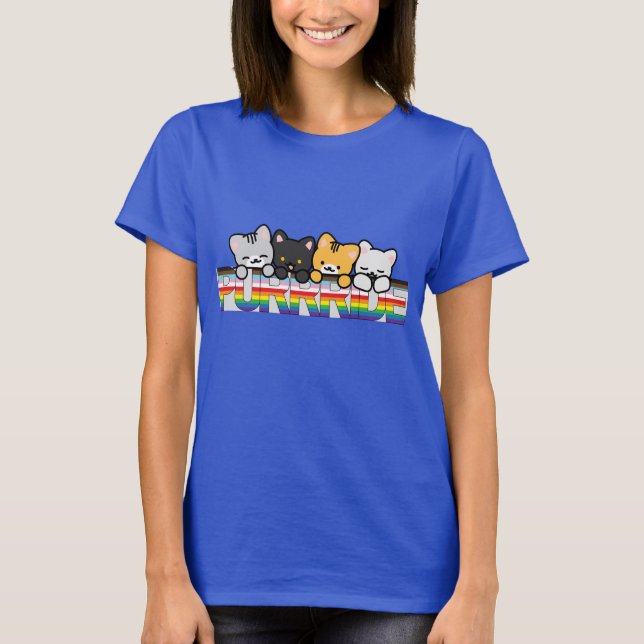 Pride with cats T-Shirt (Front)
