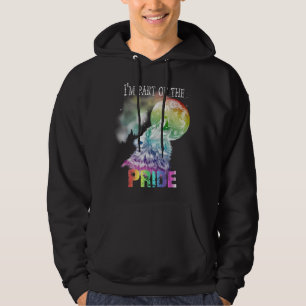 Pride Wolf T-Shirt LGBT Gay Lesbian Hoodie