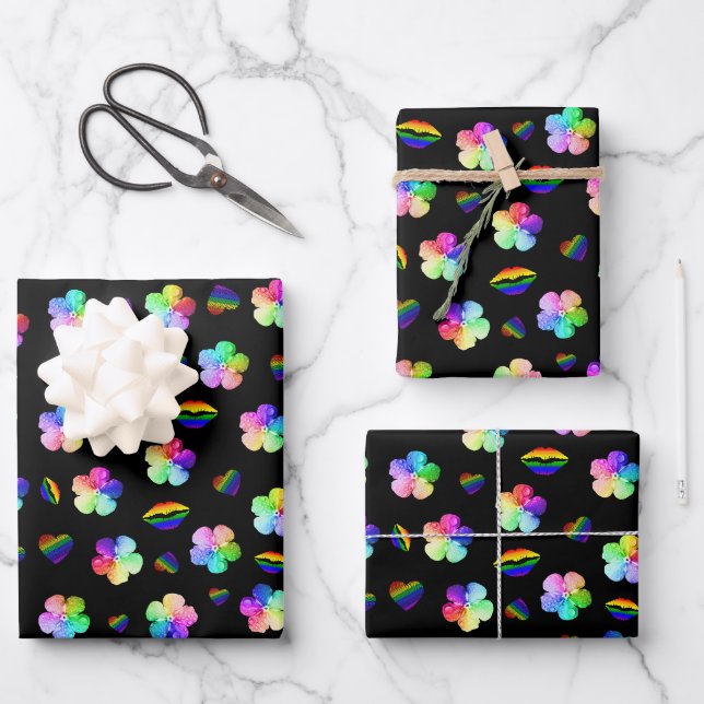 Pride Wrapping Paper Sheet (Front)