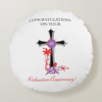Priest 45th Ordination Anniversary Black Cross