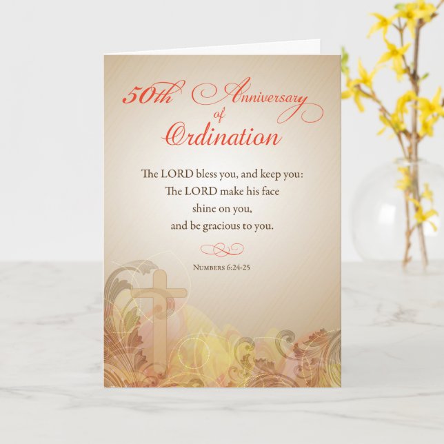 Priest Ordination Anniversary Day Card - Instant Download - Thank