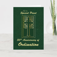 Priest 50th Anniversary, Ordination Green Leather