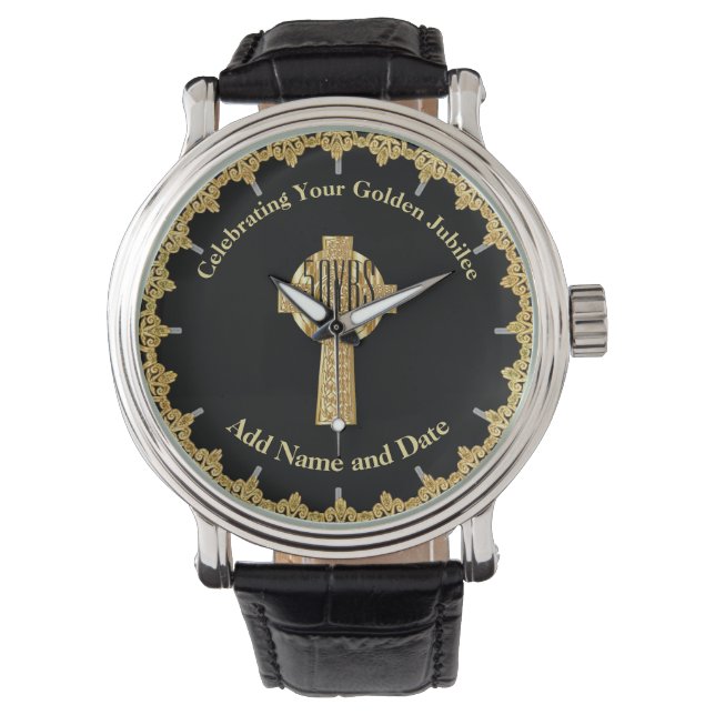 Priest Anniversary GOLDEN JUBILEE - EDIT for ANY Watch (Front)