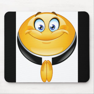priest emoji mouse mat