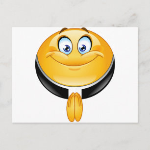 priest emoji postcard