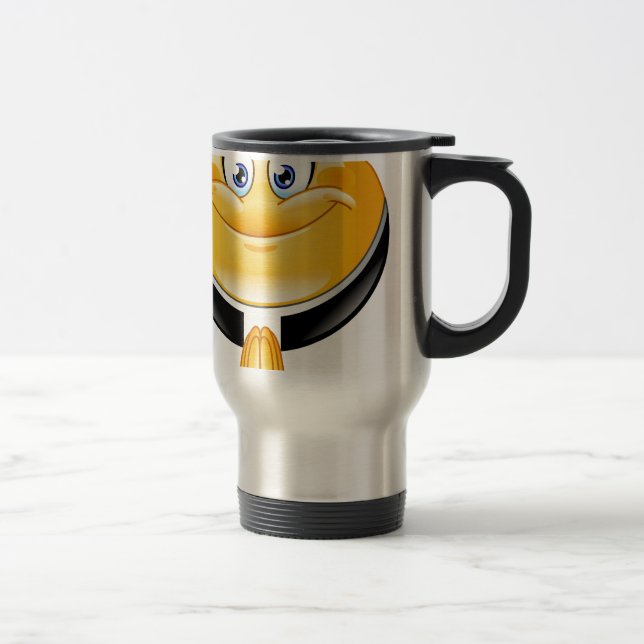 priest emoji travel mug (Right)