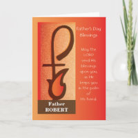 Priest Father's Day Custom Name Shepherd Staff