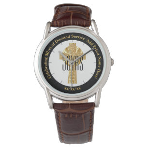 Priest Gift Ordination Anniversary Personalised Watch