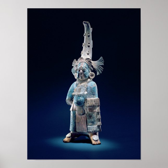 Priest in ceremonial robes, Isle of Jaina Poster (Front)