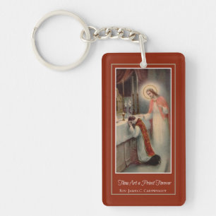 PRIEST JESUS MASS CHALICE HOST ORDINATION KEY RING