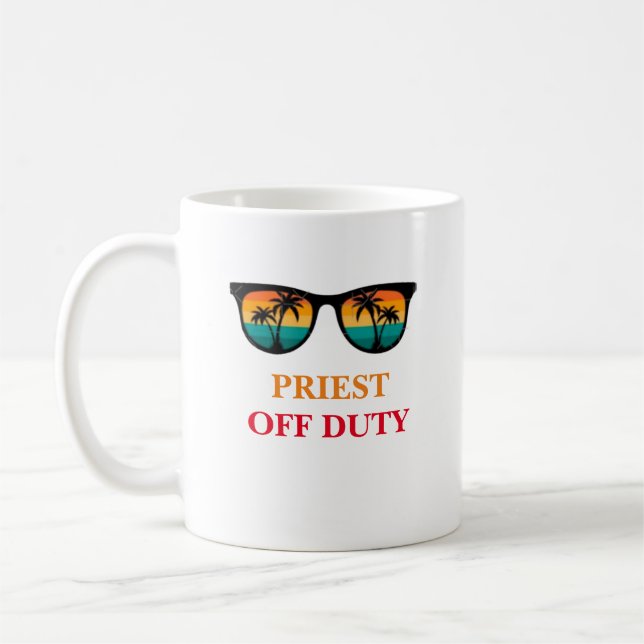 Priest Off Duty Coffee Mug (Left)