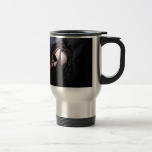 PRIEST ON THE ROAD AGAIN TRAVEL MUG