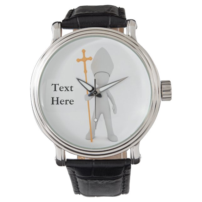 Priest Ordination Gift Personalised Watch (Front)