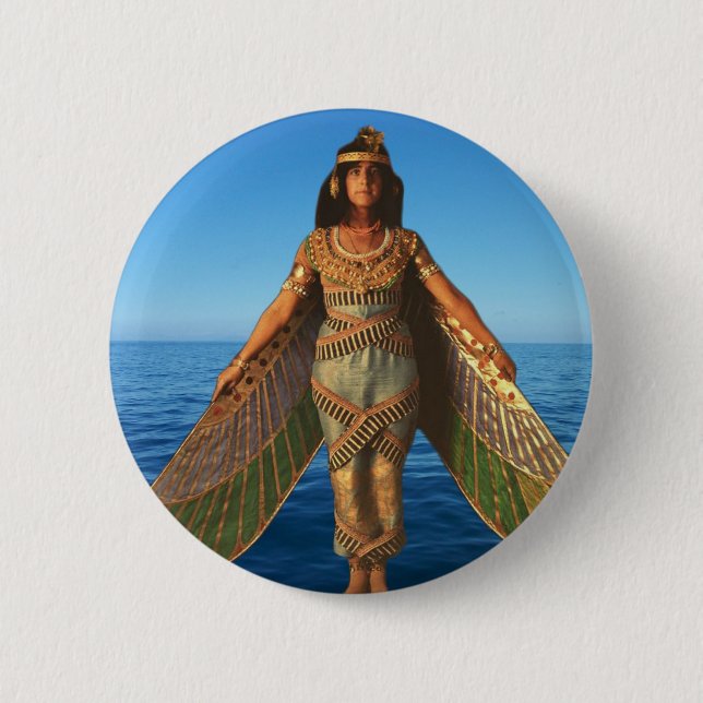 Priestess 6 Cm Round Badge (Front)