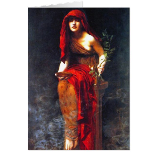 Priestess of Delphi ~ Collier Fine Art Painting (Front)