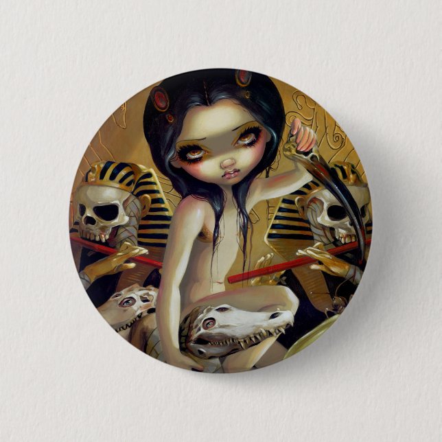 "Priestess of Nyarlathotep" Button (Front)
