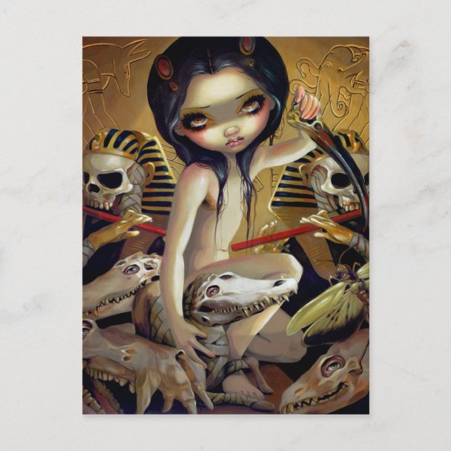 "Priestess of Nyarlathotep" Postcard (Front)