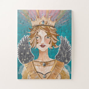 Priestess Paloma Blonde Angel Princess Puzzle